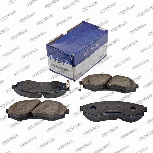 колодки тормозные передние 581012DA70