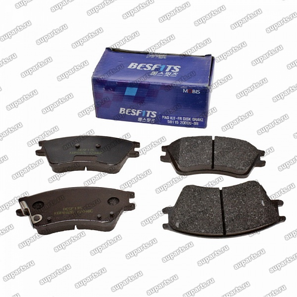 колодки тормозные передние 581152D000