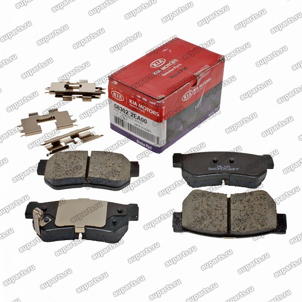 колодки тормозные задние дисковые 583022EA00