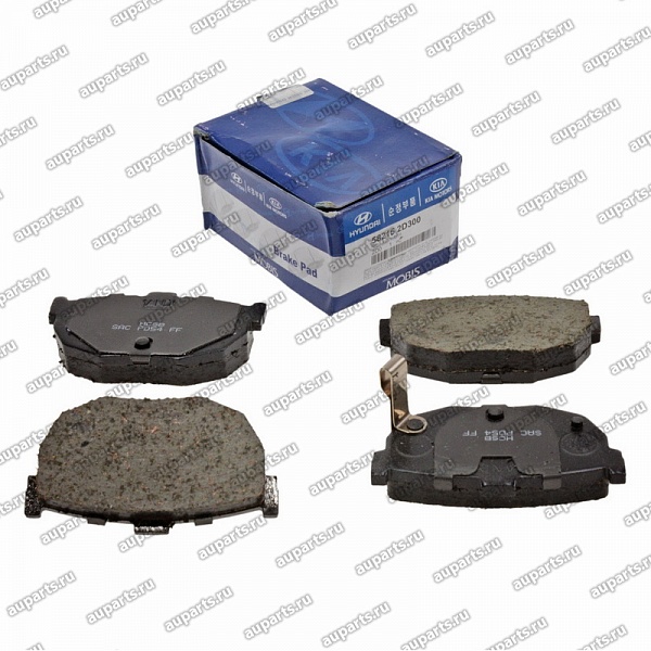 колодки тормозные задние дисковые 582152D300