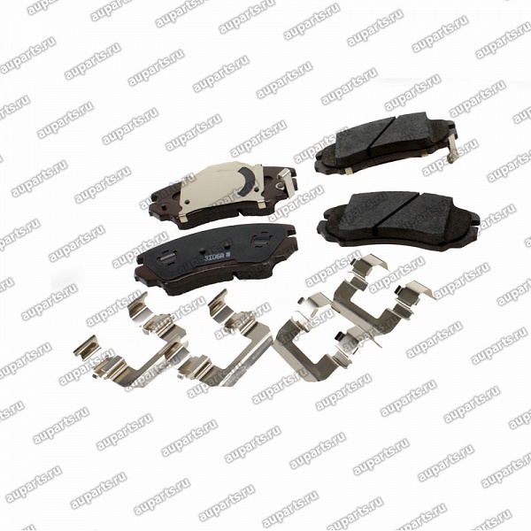 колодки тормозные передние 581012KA10