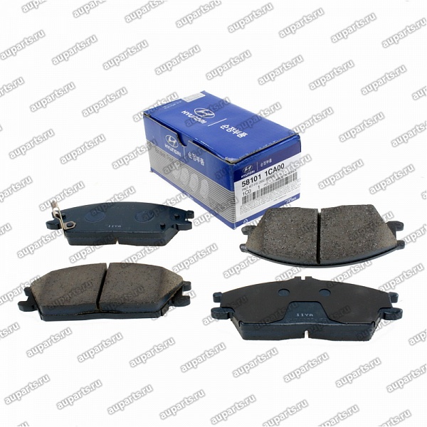 колодки тормозные передние 581011CA00