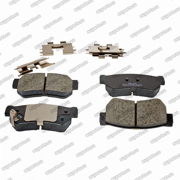 колодки тормозные задние дисковые 583022EA00