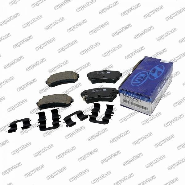 колодки тормозные задние дисковые 583021YA30