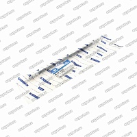 шланг тормозной 0K72A43820
