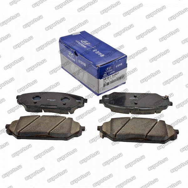 колодки тормозные передние 581013JA01