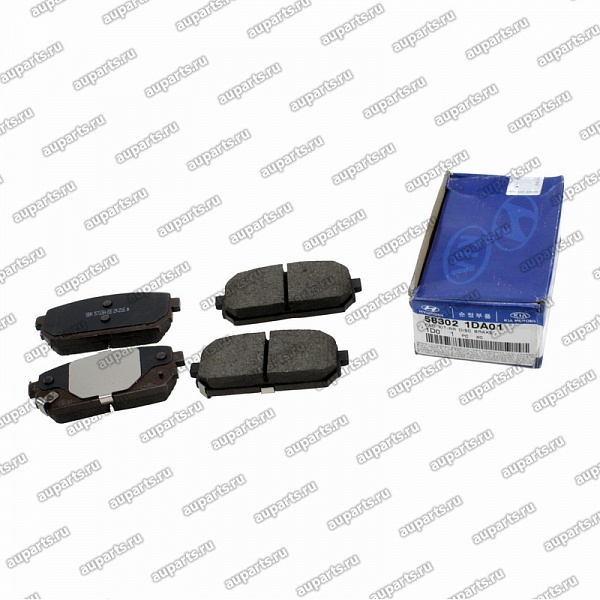 колодки тормозные задние дисковые 583021DA01