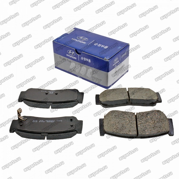 колодки тормозные задние дисковые 583022BA40