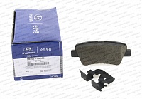 колодки тормозные задние дисковые 583021RA30