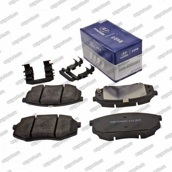 колодки тормозные передние 581013SA25