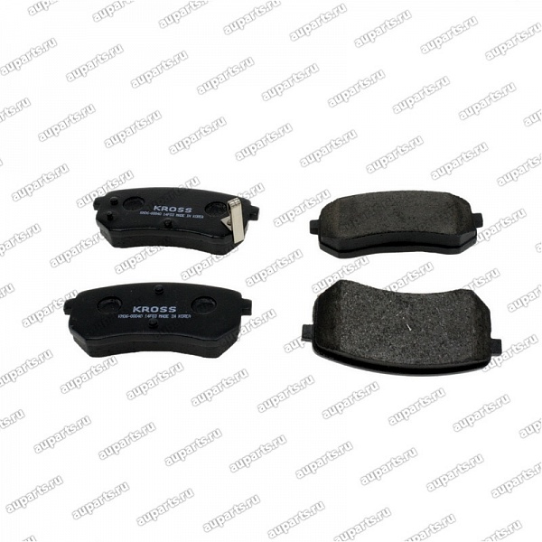 колодки тормозные задние дисковые KM06-00040