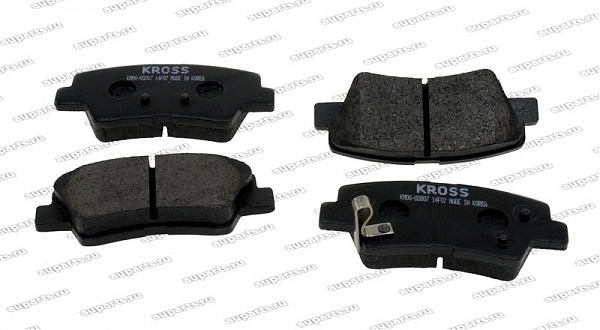 колодки тормозные задние дисковые KM06-00007