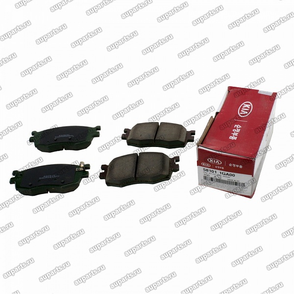 колодки тормозные передние 581011GA00