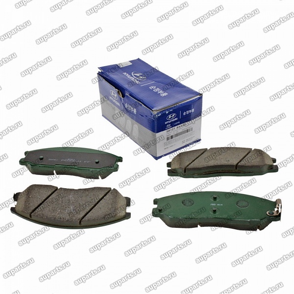 колодки тормозные передние 581014AA90