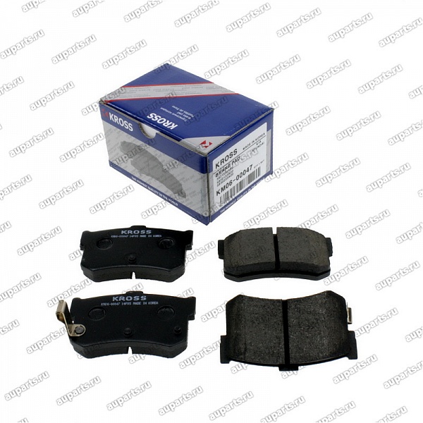 колодки тормозные задние дисковые KM06-00047