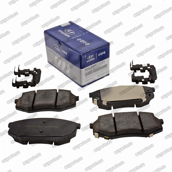 колодки тормозные передние 581013SA20