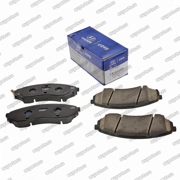 колодки тормозные передние 581014HA10