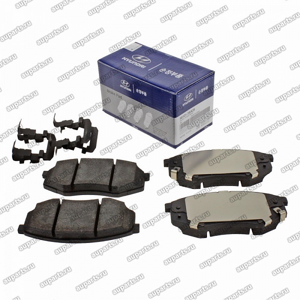 колодки тормозные передние 581013SA26