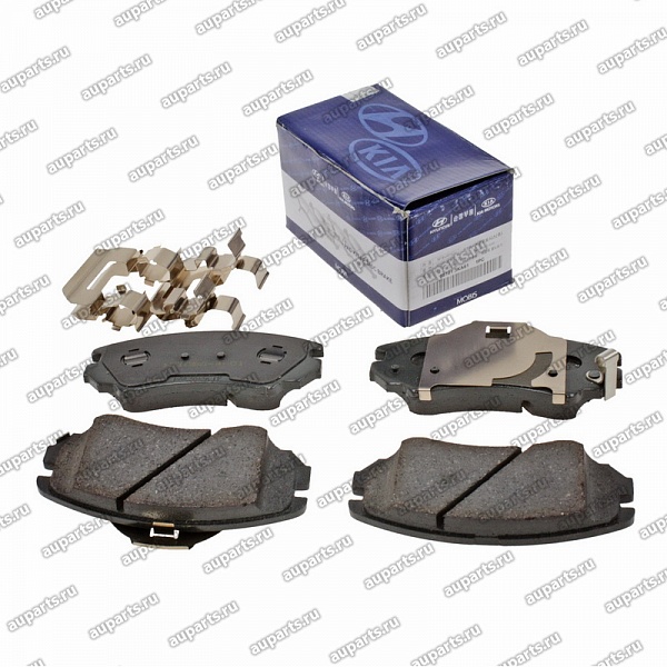 колодки тормозные передние 581013KA61