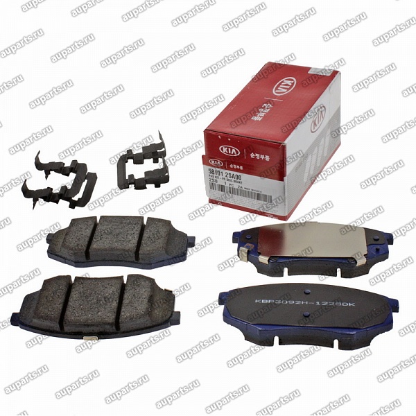 колодки тормозные передние 581012SA00